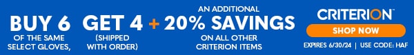 Criterion Sale: Buy 6, Get 4 + 20% Savings!