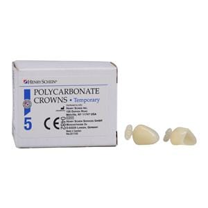 Replacement Crowns Size 302 Left Cuspid Upper & Lower Refill 5/Bx
