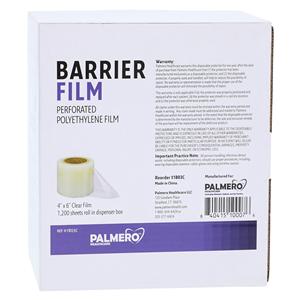 Barrier Film 4 in x 6 in Clear Rl, 12 RL/CA