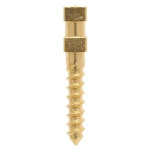 Compo-Post Screw Posts Gold Plated Medium 12/Bx
