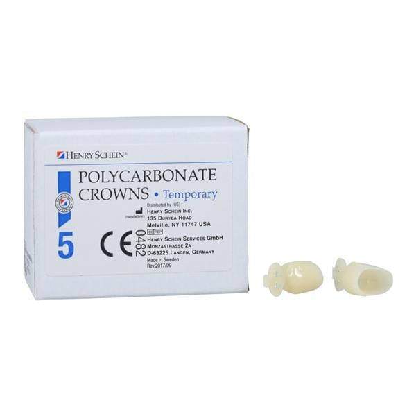 Replacement Crowns Size 44 1st Bicuspid Refill 5/Bx