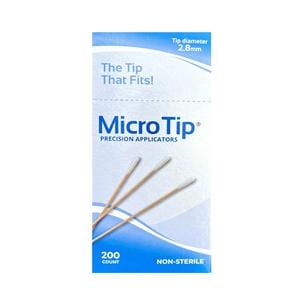 Applicator 6 in Birch Shaft Non Sterile 200/bx