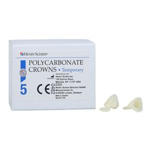 Replacement Crowns Size 34 Right Cuspid Upper & Lower Refill 5/Bx
