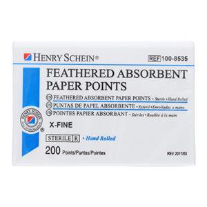 Absorbent Points Feathered 200/Bx