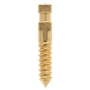 Compo-Post Screw Posts Gold Plated Medium 12/Bx