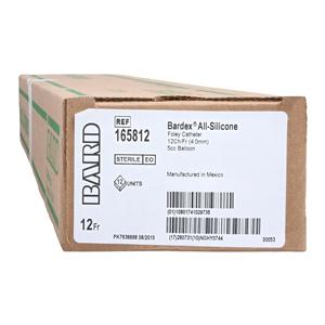 Bardex 2-Way Foley Catheter Short Round Tip Silicone 12Fr
