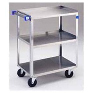 Utility Cart 27-5/8x16-3/4x32" (4) 4" Swivel Caster