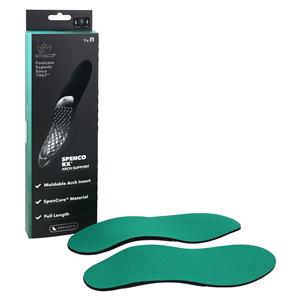 SpenCore Orthotic Support Green Full Length Men 8-9 / Women 9-10