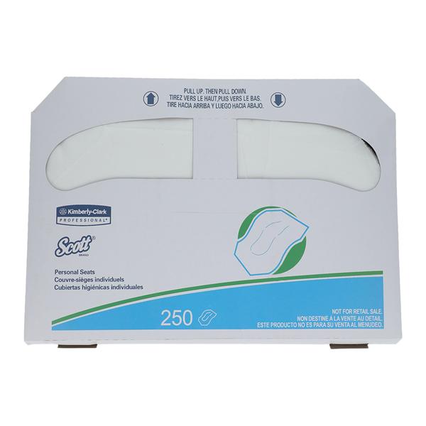 Scott Personal Seats Toilet Seat Cover White 250/Pk, 20 PK/CA