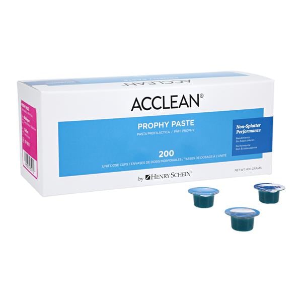 Acclean Prophy Paste Medium Bubblegum 200/Bx