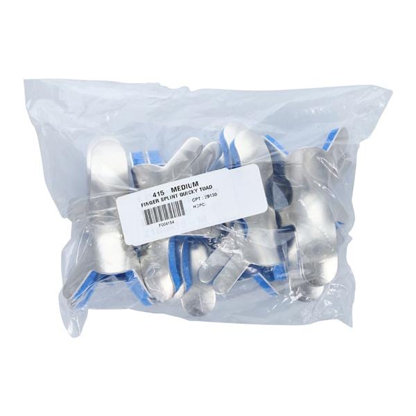 Flex-Support Immobilization Splint Finger Size Medium Aluminum 3" Ambidextrous