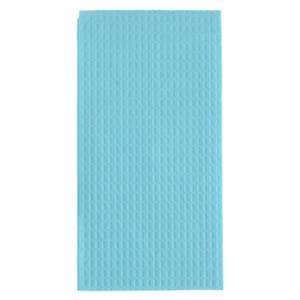 Ultimate Contour Neck Patient Bib 3Pl Tiss/Poly Bck 13 in x 18 in Bl Dsp 500/Ca