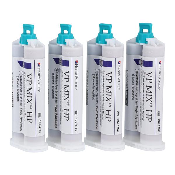 VP Mix HP Impression Material Fast Set Monophase Mint 4/Bx