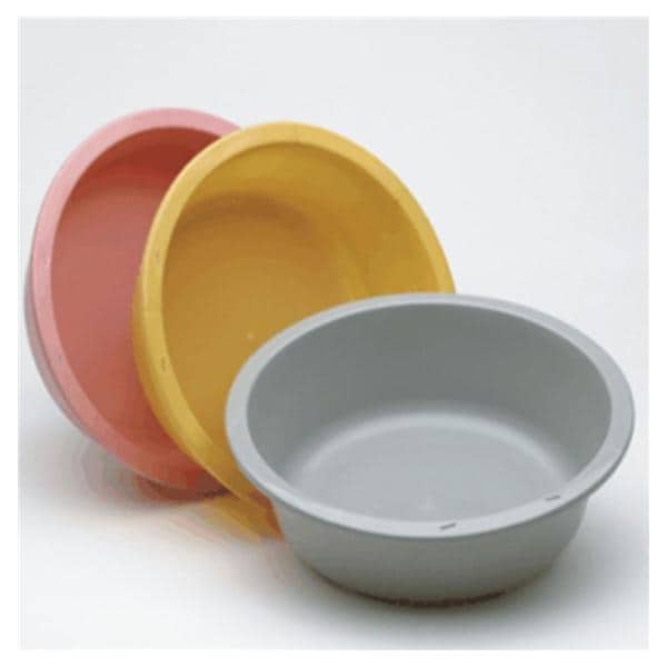 Wash Basin Round Polypropylene Gold 5qt