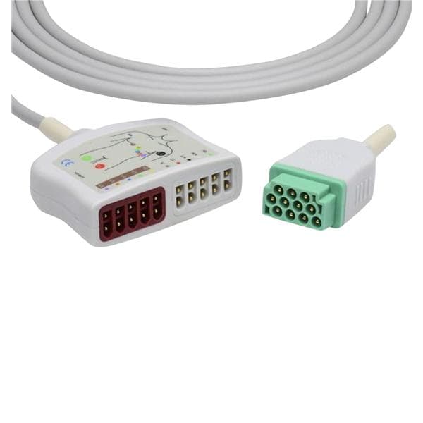 Carefusion Electrocardio Cable New 10 Lead Ea