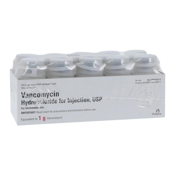 Vancomycin HCl Injection 1gm/vl Powder ADD-Vantage Vial 10/Package