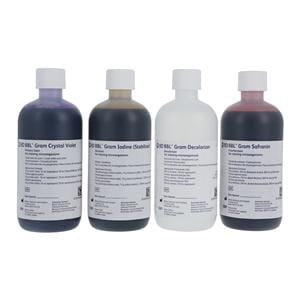 BBL Stain Kit Gram 250mL 4/Bx