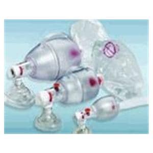 SPUR II Bag Valve Mask Resuscitator Pediatric Disposable 6/Ca