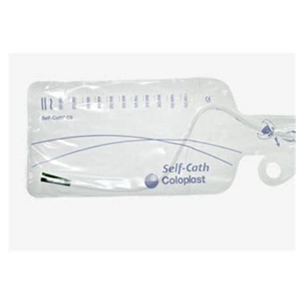 Self-Cath System Catheter Straight Tip PVC/Siliconized Surface 14Fr 1100mL