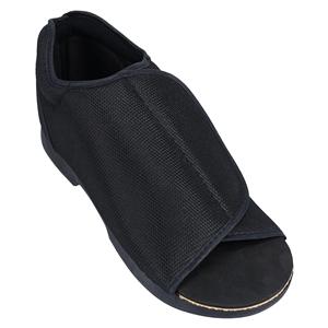 Health Design EZY Close Post-Op Shoe Black Large Men 10.5-12
