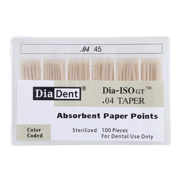 Dia-ISOGT Paper Points 0.04 100/Bx