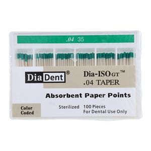 Dia-ISOGT Paper Points 0.04 100/Bx