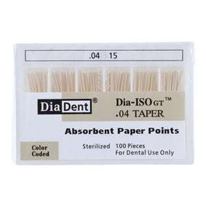 Dia-ISOGT Paper Points 0.04 100/Bx