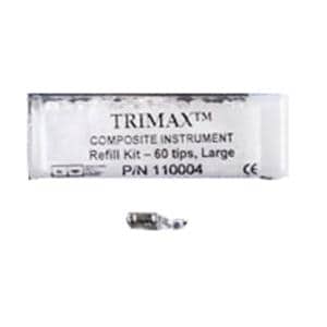 Trimax Brush Tips Molar Large Clear 60/Bx