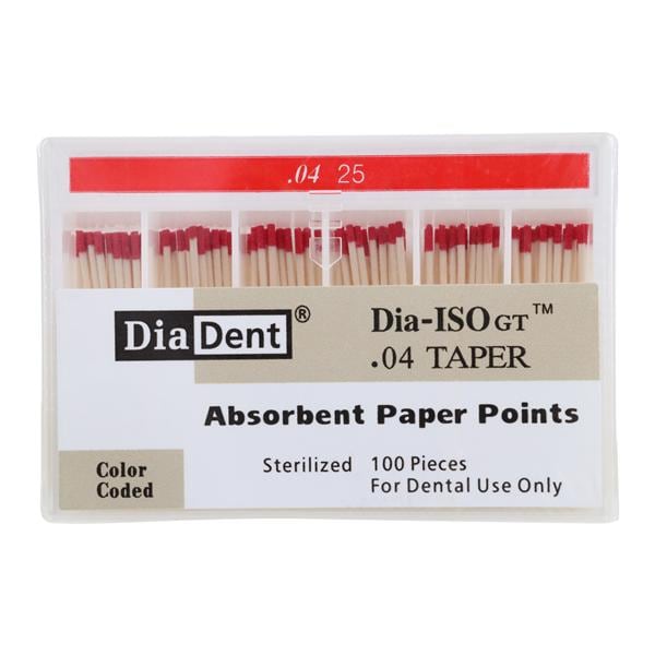 Dia-ISOGT Paper Points 0.04 100/Bx