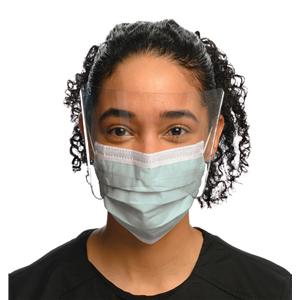 Isofluid Procedure Combination Mask / Shield ASTM Level 1 Anti-Fog Blue 25/Bx