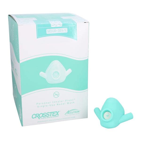 Personal Inhaler Plus Nasal Hood Medium Fresh Mint 24/Pk