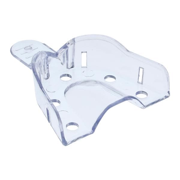Crystal Tray Disposable Impression Tray Perforated 4P Small Upper 12/Pk