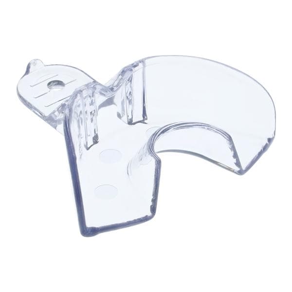 Crystal Tray Disposable Impression Tray Solid 3S Anterior 12/Pk