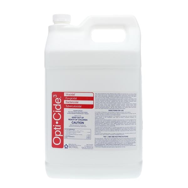 Disinfectant Solution Opti-Cide 3 5 Gallon 2.5/Ga, 2 EA/CA