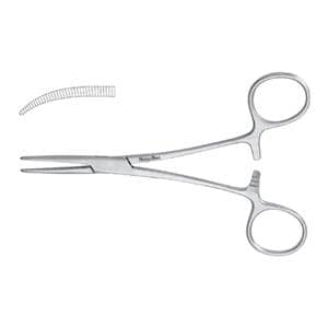 Meister-Hand Crile Forcep Curved 6-1/4" Stainless Steel Autoclavable Ea