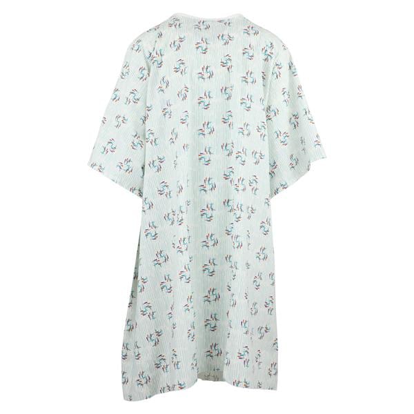 Patient Gown Adult Universal Raindrop Ea