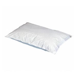 Pillow Cover 21 in x 27 in Vinyl White Reusable Ea