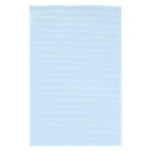 Patient Towel 3 Ply Tissue / Poly 13.5 in x 18 in Blue Disposable 500/Ca