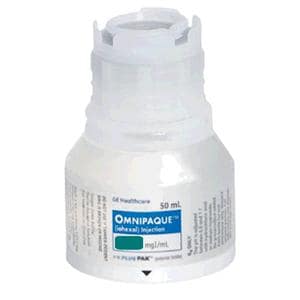 Omnipaque Injection 350mg/mL PlusPak Bottle 50mL 10/Package