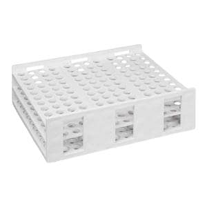 SP Scienceware Radioimmunoassay Tube Rack 16mm 120 Place White Ea
