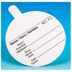 Specimen Container Lid 6.5oz Paper Non-Sterile 500/Ca