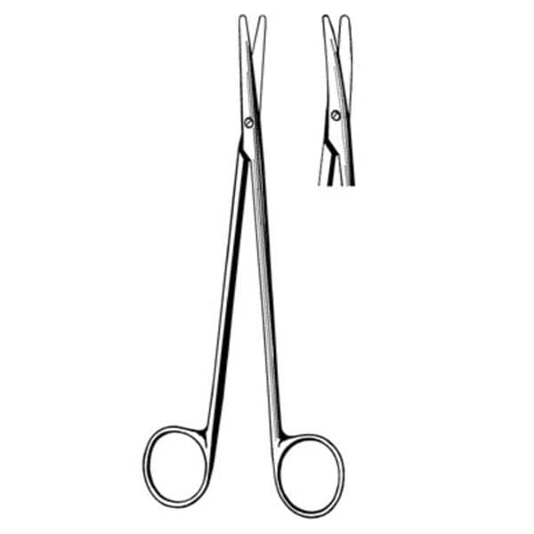 Surgi-OR Metzenbaum Dissecting Scissors Curved 7" Stainless Steel NS Rsbl Ea