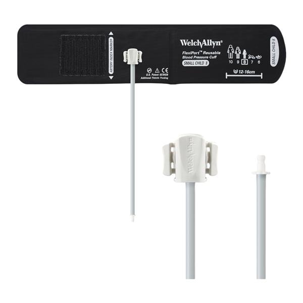 FlexiPort Blood Pressure Cuff Size 8 Pink Not Made With Natural Rubber Latex Ea