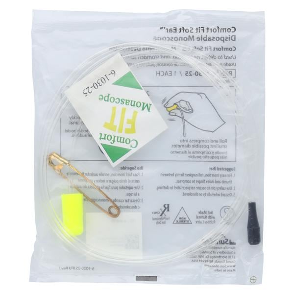 Comfort Fit Softear Earpiece Disposable For Stethoscope 25/Bx