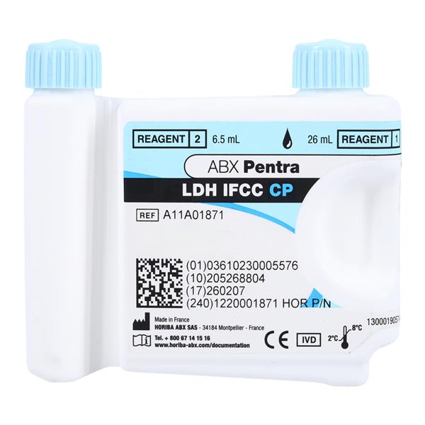 Pentra C400/C200 LDH: Lactated Dehydrogenase Reagent 125 Count Bottle 1/Bx
