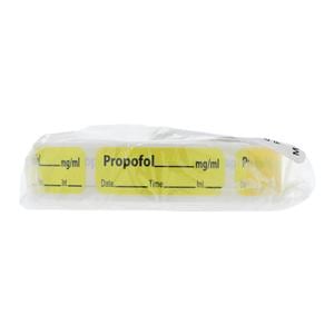Anesthesia Tape DTI Propofol mg/ml Yellow 1-1/2x1/2&quot; 600/Rl