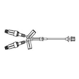 IV Extension Set Needleless 7" Y-Type SPIN-LOCK Connector 50/Ca