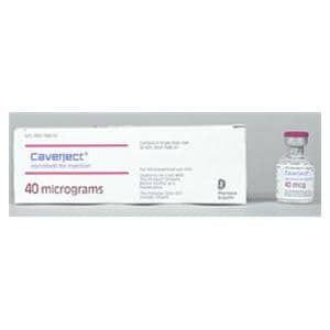 Caverject Injection 40mcg Powder SDV 6/Package