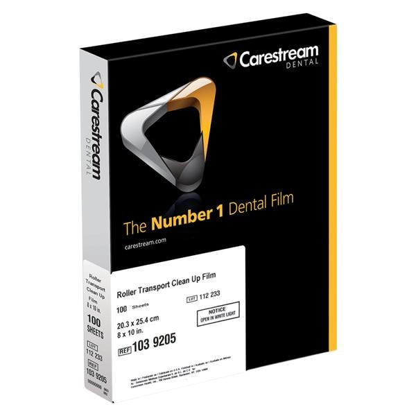 Roller Transport Cleaning Film 8 in x 10 in 100/Bx, 5 BX/CA