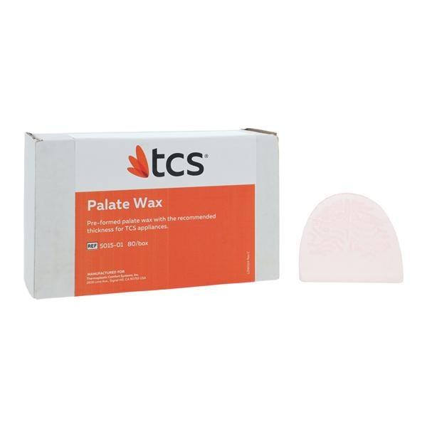 TCS Palate Wax Pre-Formed 80/Bx